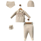 Pack naissance petit bateau 5 pcs coton